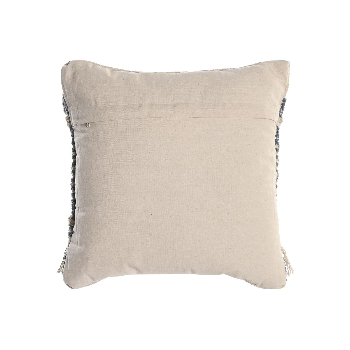 Pude DKD Home Decor Blå 45 x 10 x 45 cm Hvid Boho